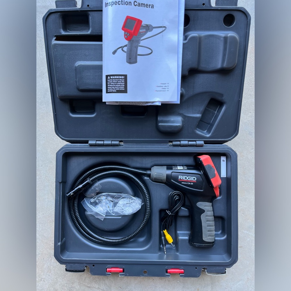Ridgid CA-25 Micro Visual Inspection & Diagnostic Handheld Camera with Case
